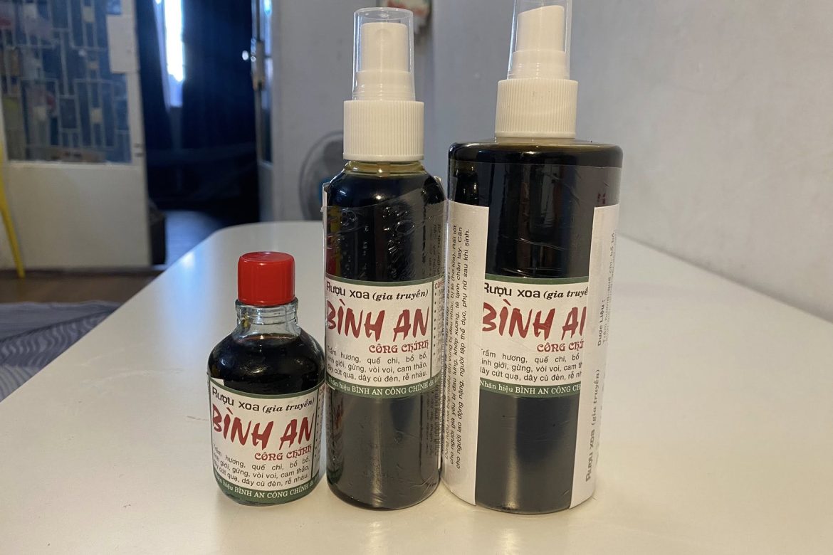 Rượu Xoa Bóp Bình An