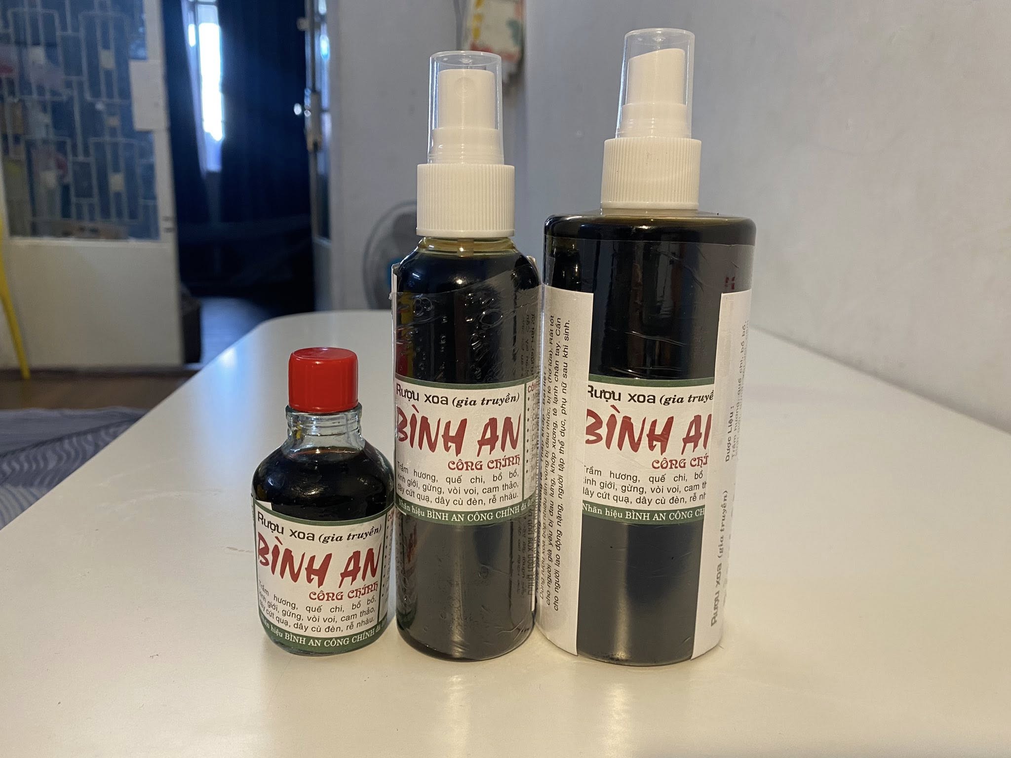 Rượu Xoa Bóp Bình An