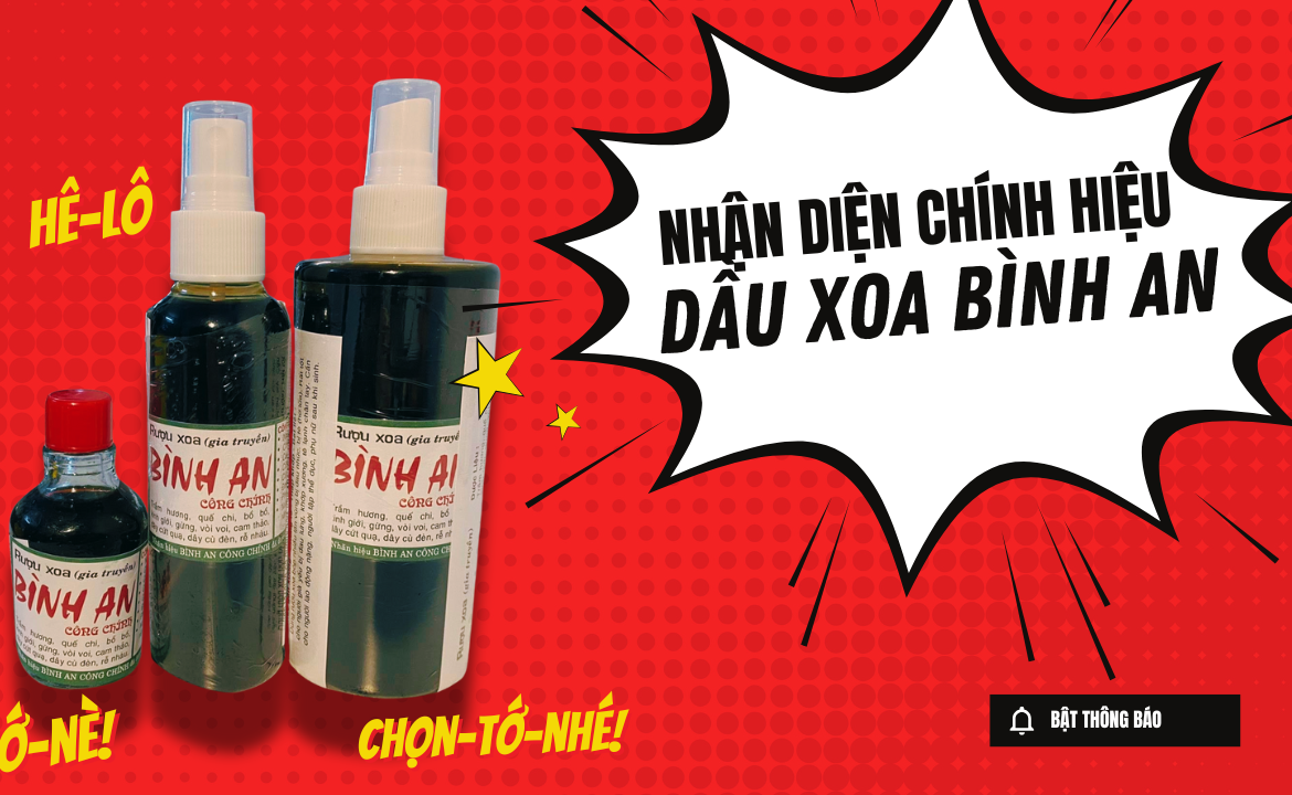 dầu xoa bình an chính hãng
